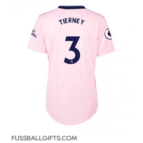 Arsenal Kieran Tierney #3 Fußballbekleidung 3rd trikot Damen 2022-23 Kurzarm